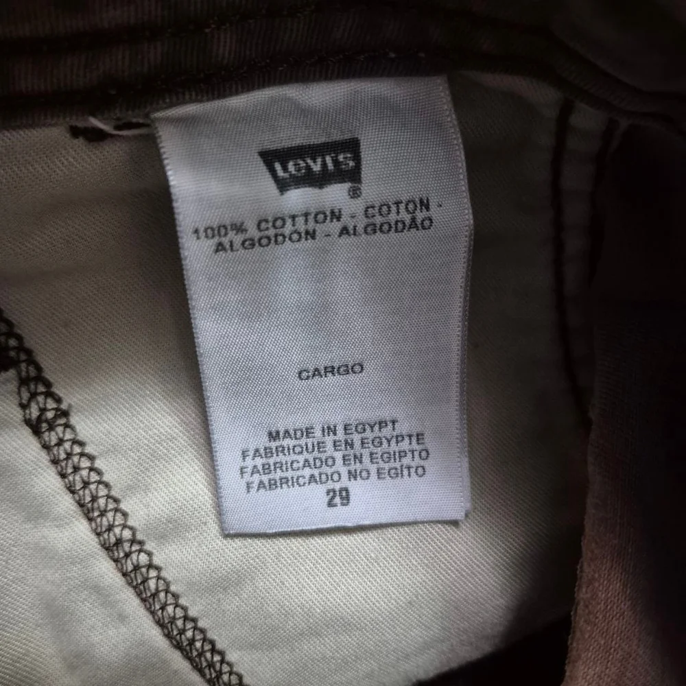 Men's Levi's Brown Cargo Shorts Waist 29